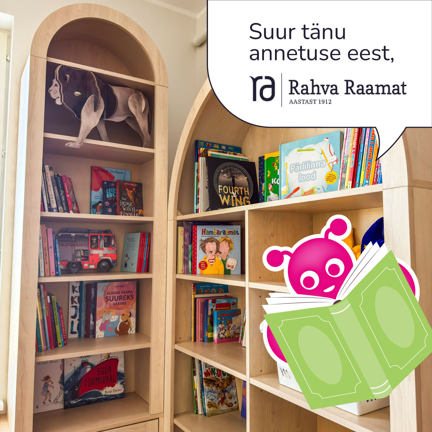 Rahva Raamatu annetus